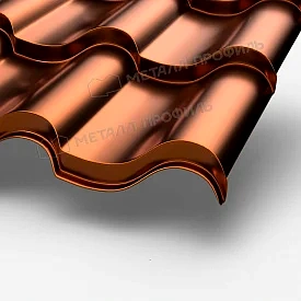 Металлочерепица Монтеросса 0.5 Agneta Copper — купить в Тюмени