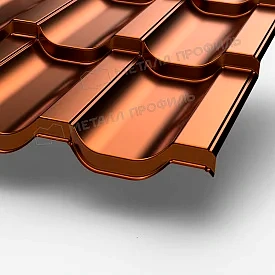 Металлочерепица Трамонтана 0.5 Agneta Copper — купить в Тюмени
