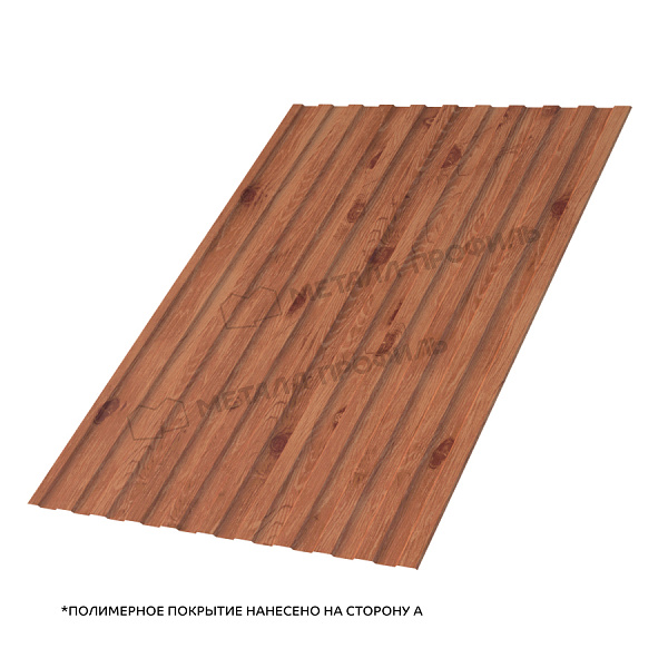 Профлист С-8 Ecosteel 0.5 Кедр — купить в Тюмени