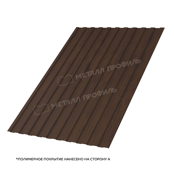 Профлист С-8 Ecosteel 0.5 Мореный Дуб — купить в Тюмени