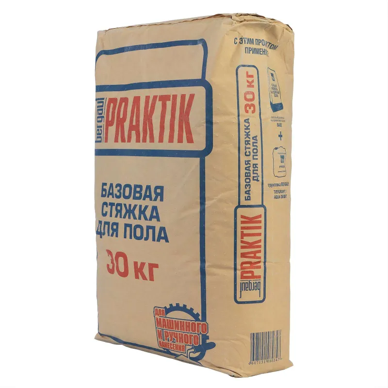 Стяжка пола Bergauf Praktik М-200 30 кг — купить в Тюмени